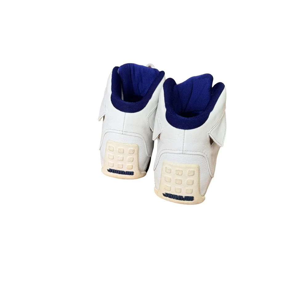 Nike Air Jordan 18 OG 2003 White Sport Royal Blue Vintage Sneakers
